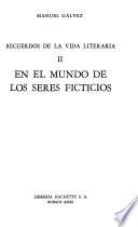 En el mundo de los seres ficticios