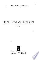 En esos años