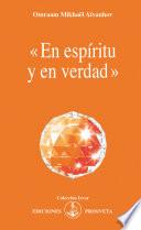 En espíritu y en verdad