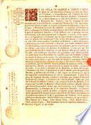 En la Villa de Madrid a veinte y siete de junio de mil setecientos sesenta y un años, los Señores Presidente, y Proto-Medicos del Tribunal del Real Proto-Medicato de estos Reynos, Alcaldes ... que ninguna persona exerza en todo, ni en parte la Facultad de Medicina, y Artes de Cirugìa y Pharmacia sin tener las calidades, y requisitos prevenidos en ellos y obtengan los titulos correspondientes del dicho tribunal, baxo de la pena de quinientos ducados ...
