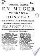 En mujer venganza honrosa