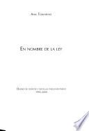 En nombre de la ley