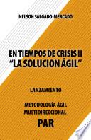 En tiempos de crisis ll: La solución ágil
