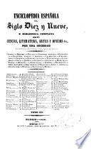Enciclopedia española del siglo diez y nueve, o biblioteca completa de ciencias, literatura, artes, oficios, etc: ACE-ACU (301 p.)
