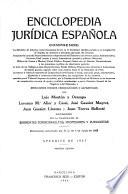Enciclopedia jurídica española