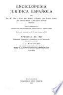 Enciclopedia jurídica española