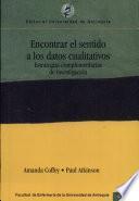 Encontrar el sentido a los datos cualitativos