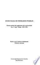 Encrucijada de itinerarios posibles