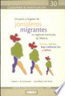 Encuesta a hogares de jornaleros migrantes en regiones hortícolas de México