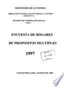 Encuesta de hogares de propósitos múltiples