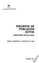 Encuesta de población activa