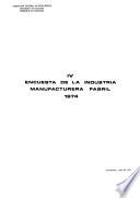 Encuesta industrial