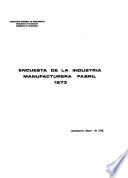 Encuesta industrial