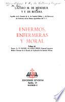Enfermos, enfermeras y moral
