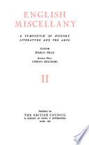 English Miscellany