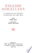English Miscellany