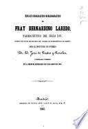 Ensayo biográfico-bibliográfico de Fray Bernardino Laredo, farmacéutico del siglo XVI