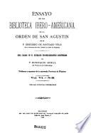Ensayo de una biblioteca ibero-americana de la Orden de San Agustin