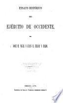 Ensayo histórico del ejército de occidente