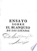Ensayo sobre el blanqueo de los lienzos