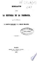 Ensayo sobre la historia de la Farmacia