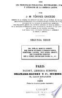 Ensayos biográficos y de crítica literaria sobre los principales poetas y literatos hispano-americanos