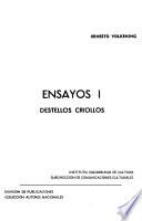 Ensayos: Destellos criollos
