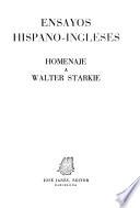 Ensayos hispano-ingleses;.
