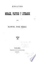 Ensayos morales, politicos y literarios