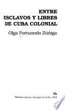 Entre esclavos y libres de Cuba colonial