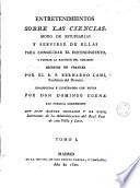 Entretenimientos sobre las ciencias