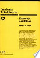 Entrevistas cualitativas