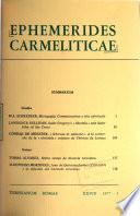 Ephemerides Carmeliticae
