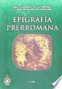Epigrafía prerromana