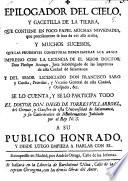 Epilogador del cielo y gacetilla de la tierra