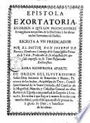 Epistola exortatoria