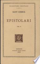 Epistolari (vol. II)