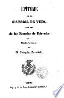 Epítome de la Historia de Vich...
