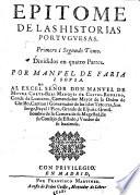 Epitome de las historias portuguesas (etc.)