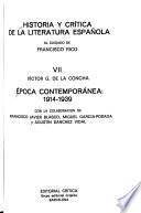 Epoca contemporánea, 1914-1939