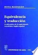 Equivalencia y traducción