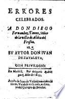 Errores celebrados