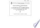 Escalafón de antigüedad de los catedráticos numerarios de las Universidades del Reino. 1928