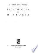 Escatología e historia