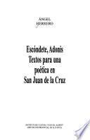 Escóndete, Adonis