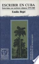 Escribir en Cuba