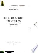 Escrito sobre un cuerpo