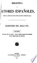 Escritores del siglo XVI.