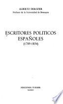 Escritores políticos españoles (1789-1854)