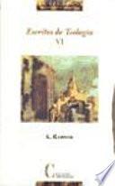Escritos de teologia / Writings On Theology